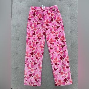 Like new VINEYARD VINES FUZZY FLEECE VALENTINE’S PJ PANTS HEARTS PAJAMAS PANTS